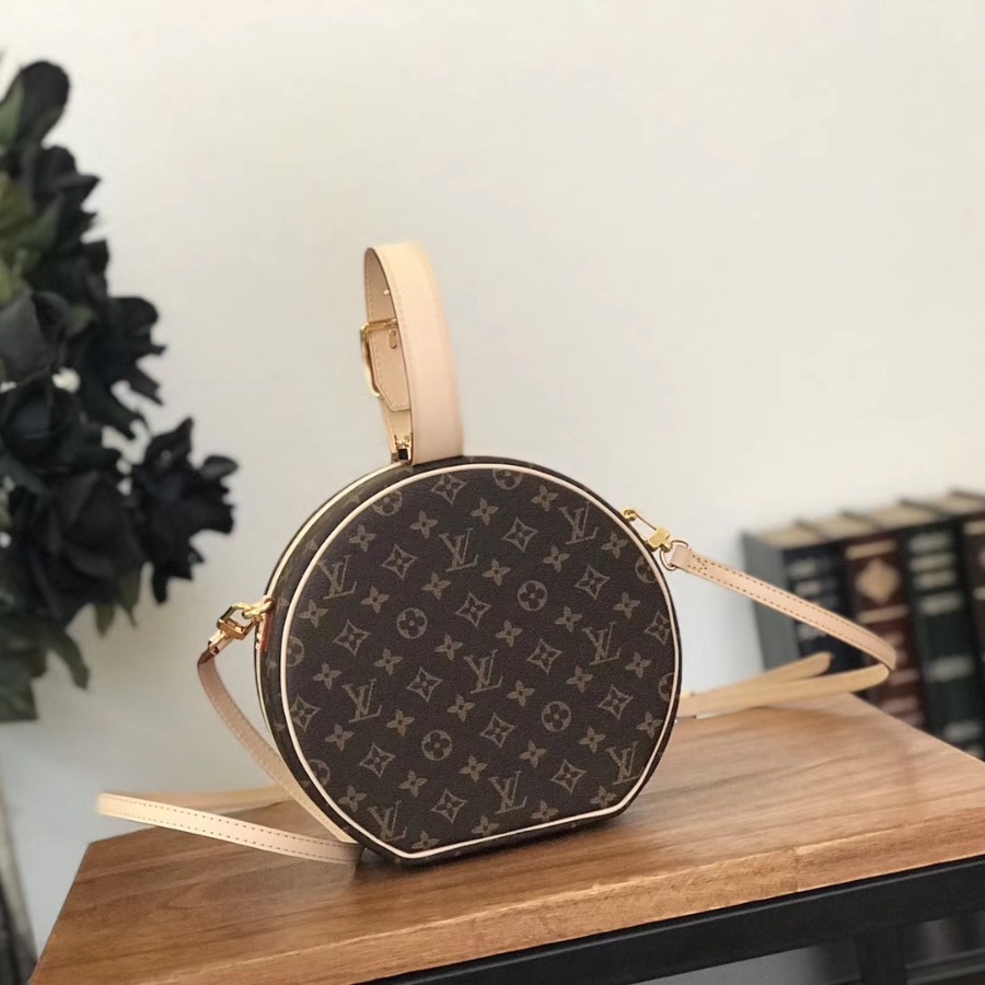 M43514, PETITE BOITE CHAPEAU, Louis Vuitton LV, Monogram canvas