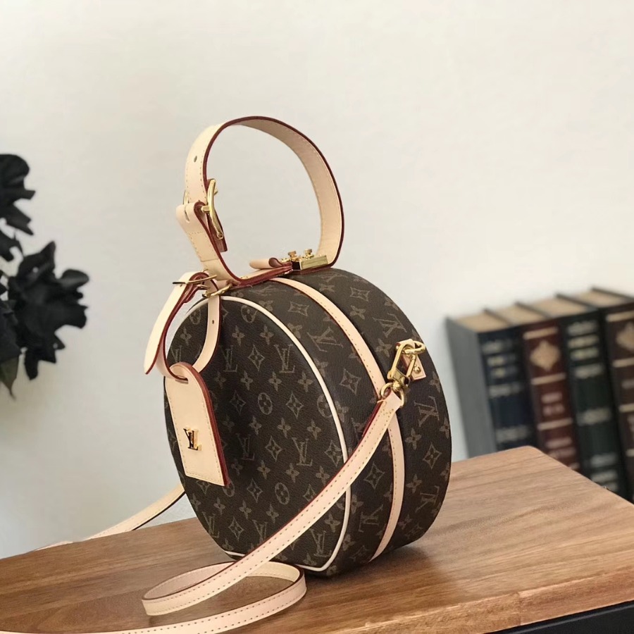 M43514, PETITE BOITE CHAPEAU, Louis Vuitton LV, Monogram canvas