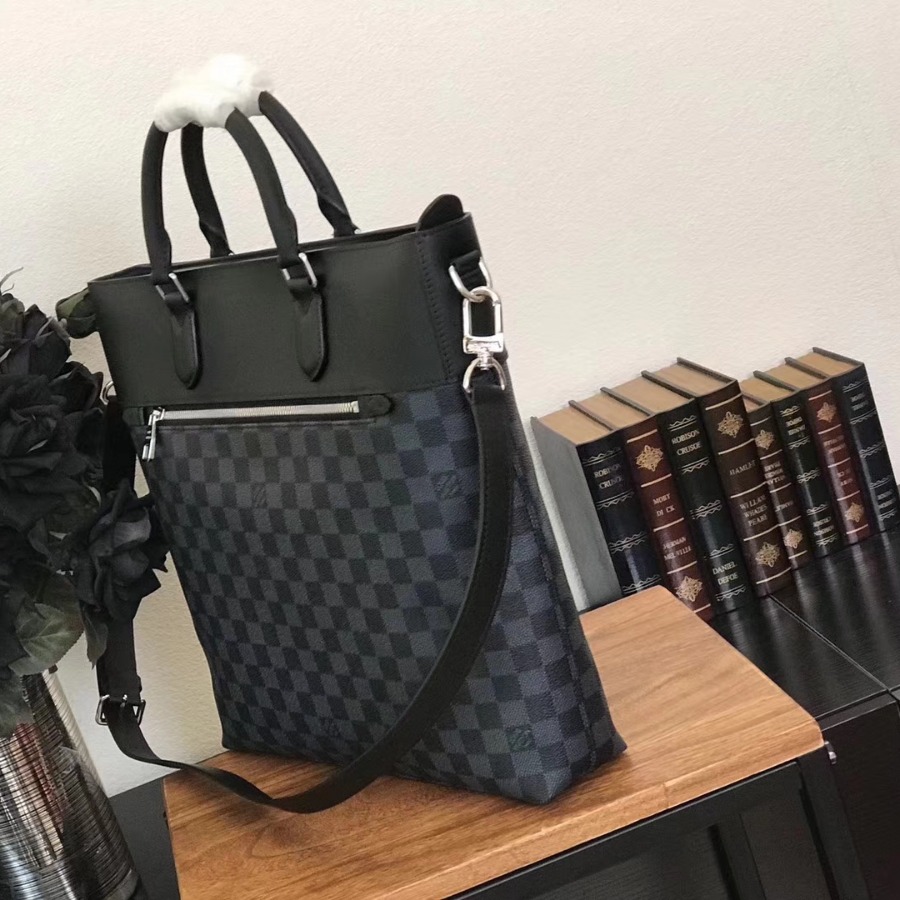 N41588, LOUIS VUITTON LV, NEWPORT TOTE, TOTE BAGS