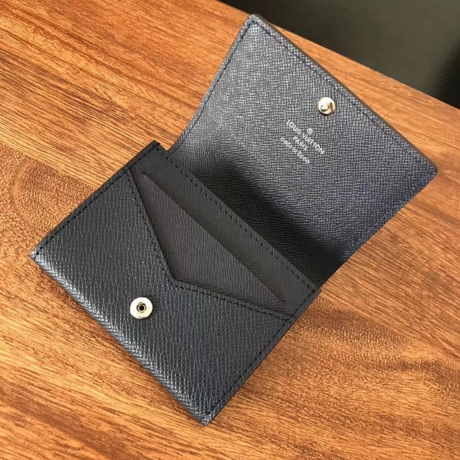 M64022, Louis Vuitton LV, ENVELOPPE CARTE DE VISITE, 2 credit card slots