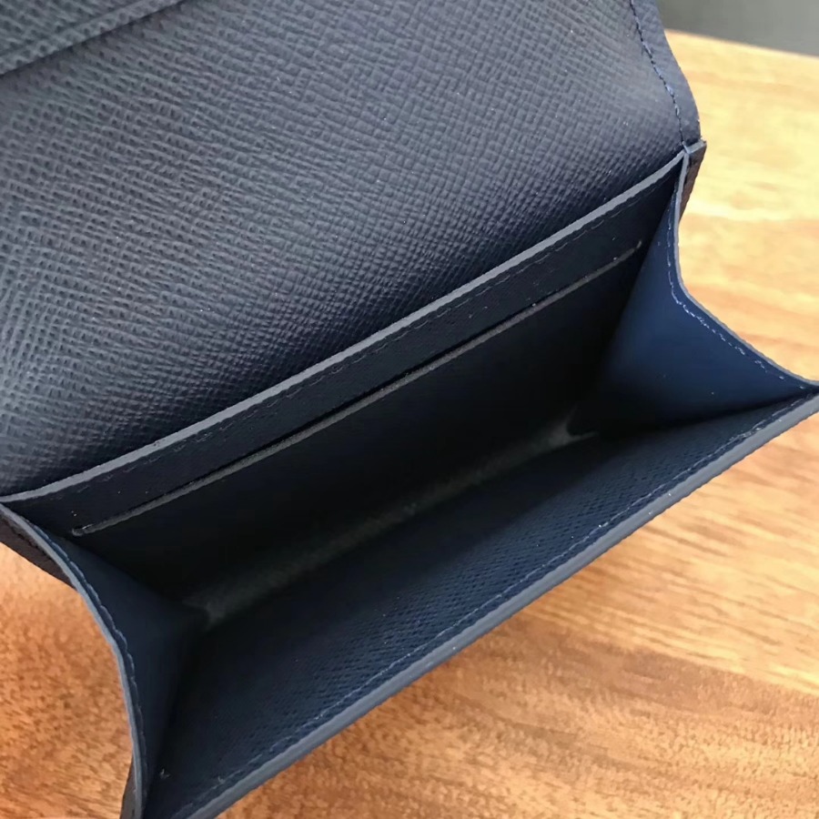 M64022, Louis Vuitton LV, ENVELOPPE CARTE DE VISITE, 2 credit card slots