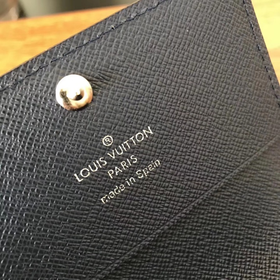 M64022, Louis Vuitton LV, ENVELOPPE CARTE DE VISITE, 2 credit card slots
