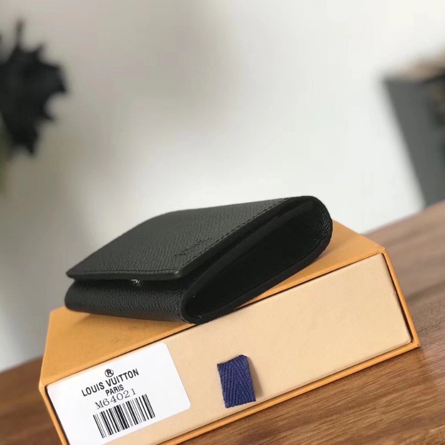 M64021, Louis Vuitton LV, ENVELOPPE CARTE DE VISITE, 2 credit card slots