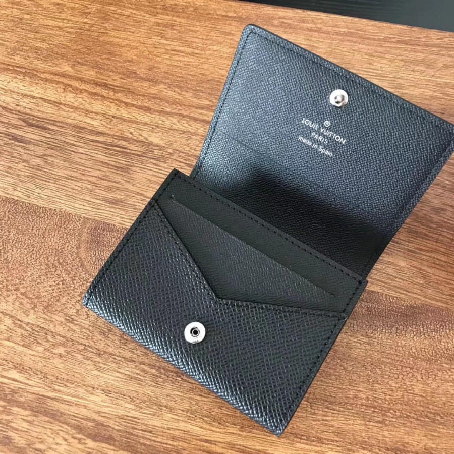 M64021, Louis Vuitton LV, ENVELOPPE CARTE DE VISITE, 2 credit card slots