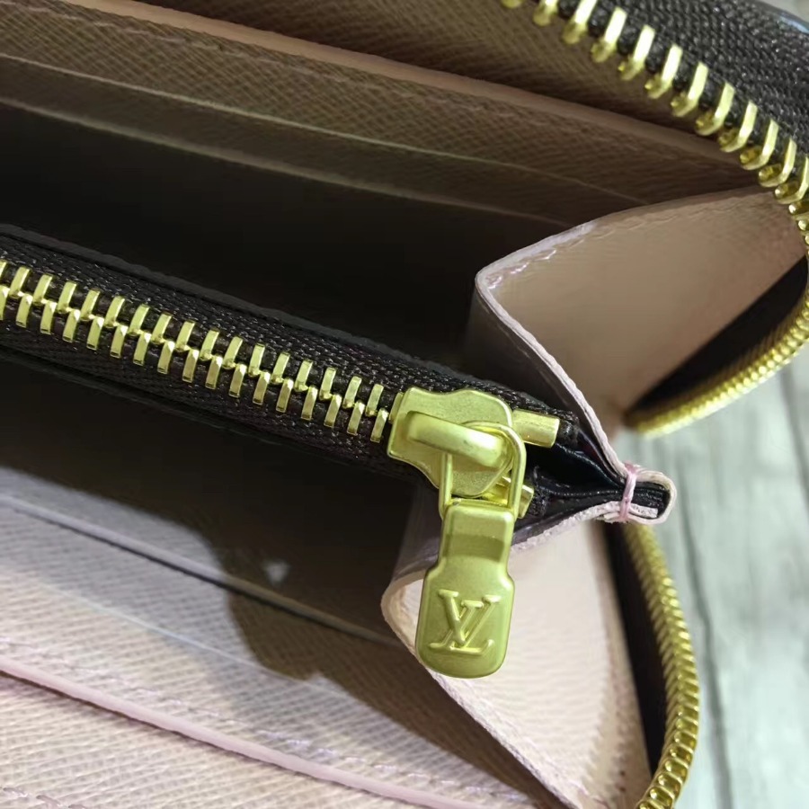 N41626, Louis Vuitton LV, CLÉMENCE WALLET Damier Ebene