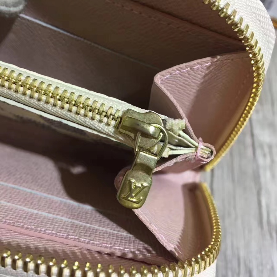 N61264, Louis Vuitton LV, CLEMENCE WALLET Damier Ebene, Damier Azur Canvas