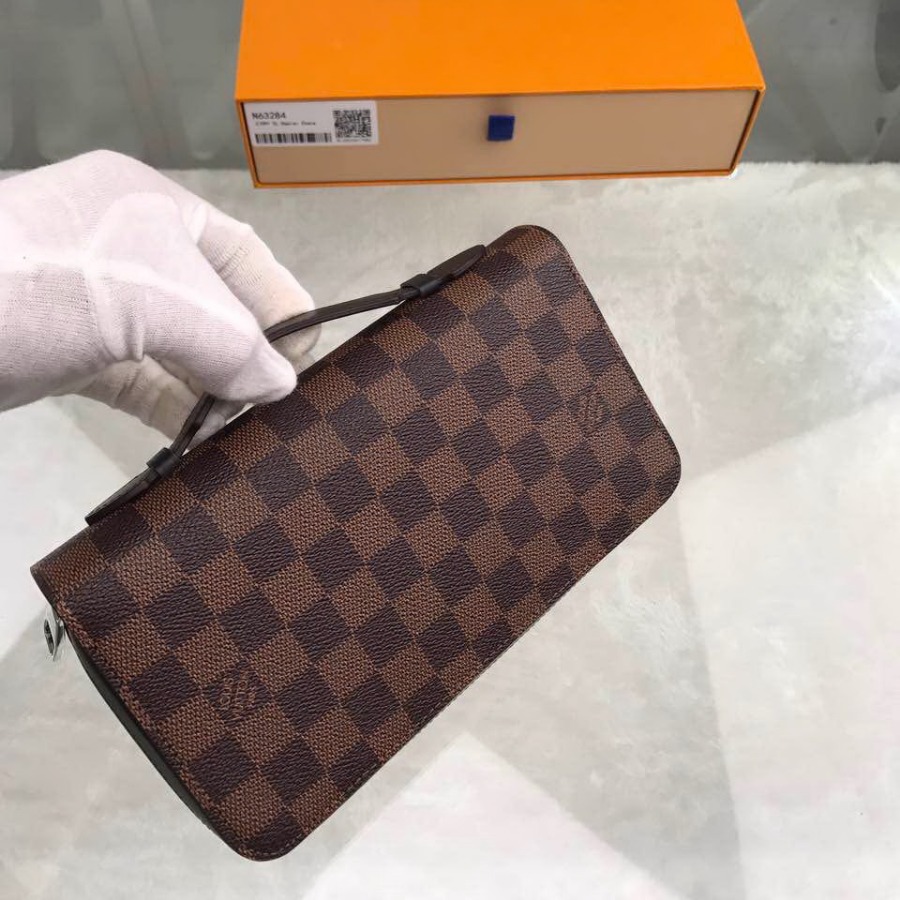 N63284, Louis Vuitton LV, ZIPPY XL WALLET