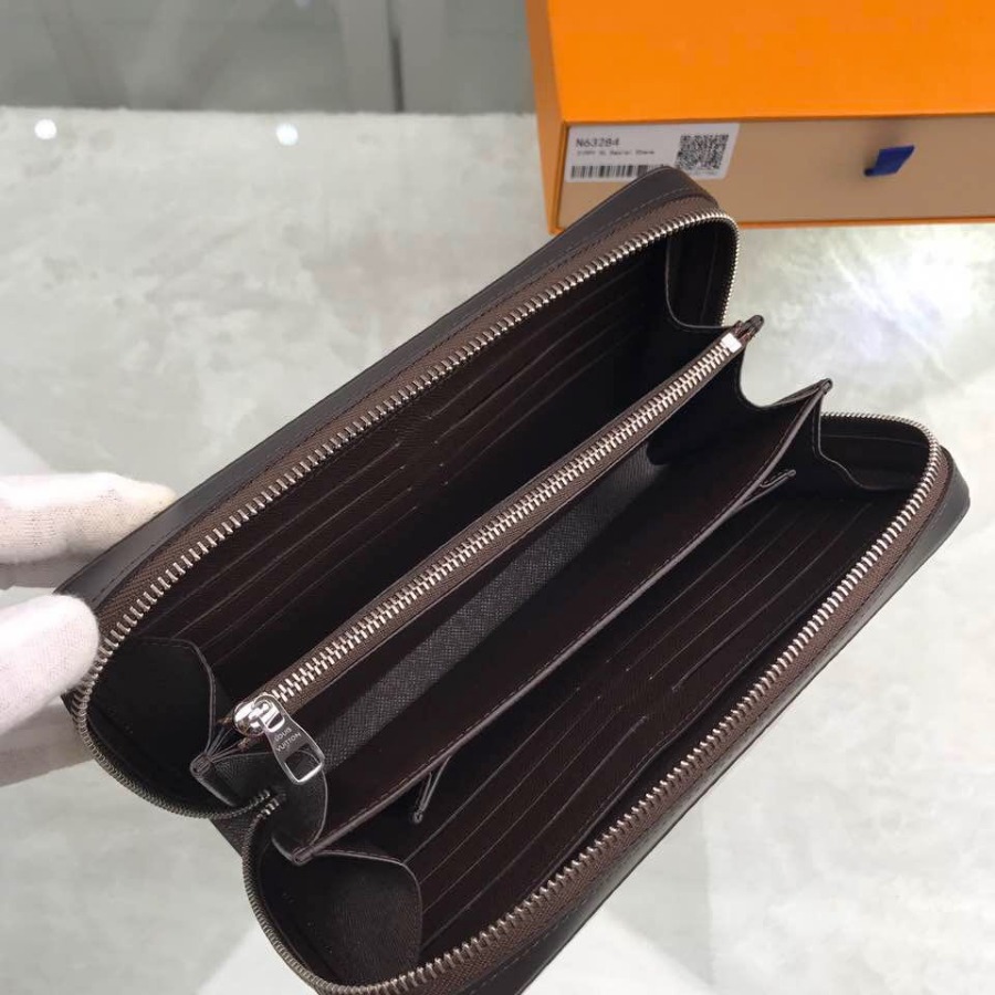 N63284, Louis Vuitton LV, ZIPPY XL WALLET