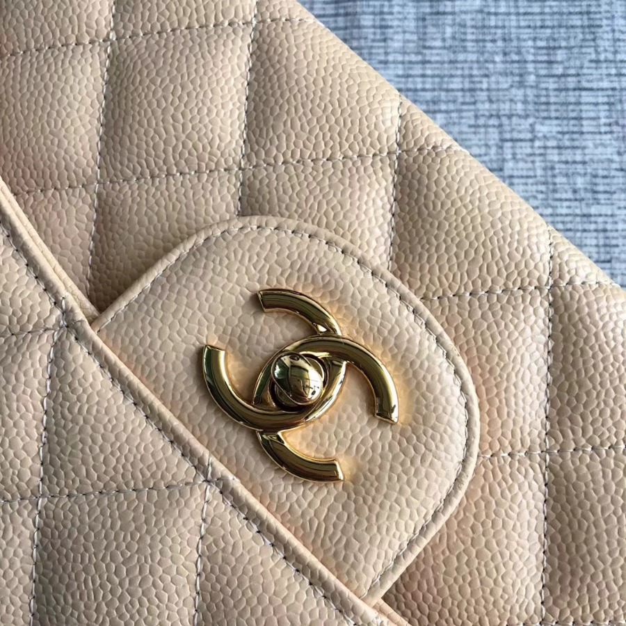 Chanel Handbag, Classic handbag, Grained Calfskin, A01113 30CM