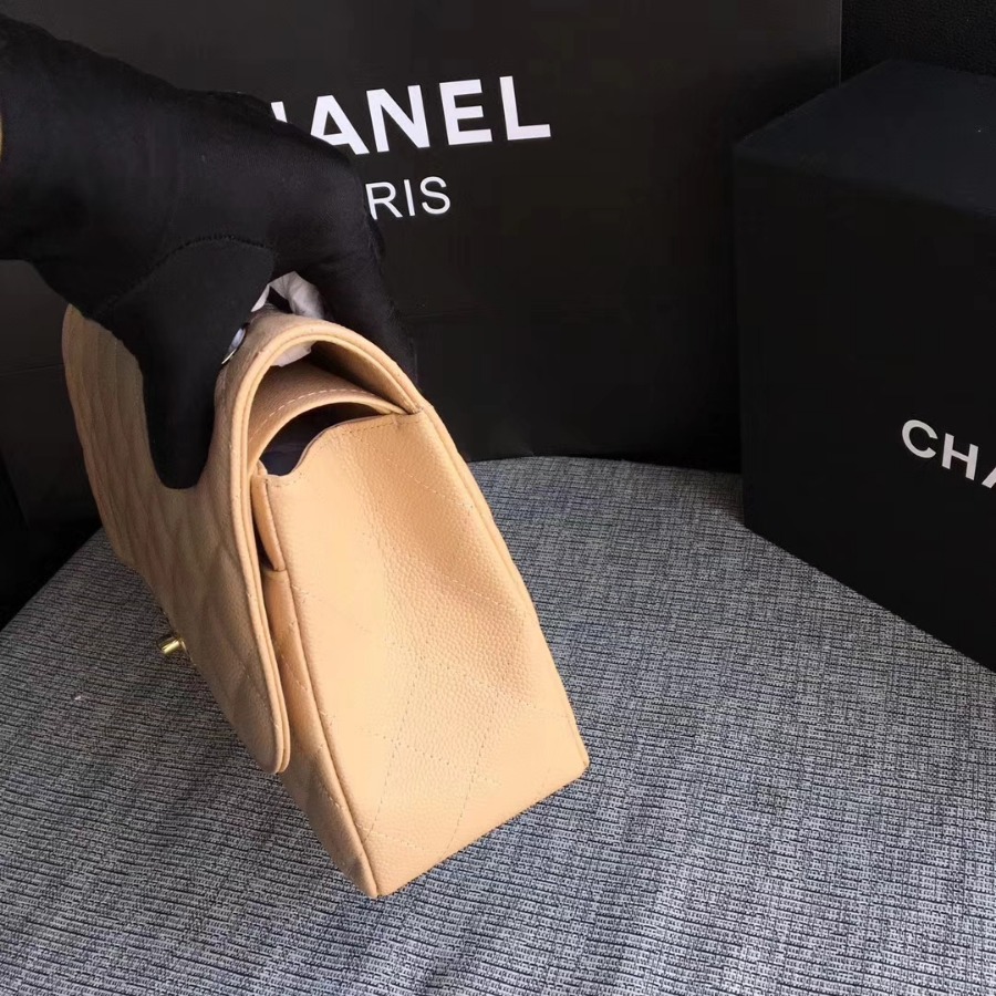 Chanel Handbag, Classic handbag, Grained Calfskin, A01113 30CM