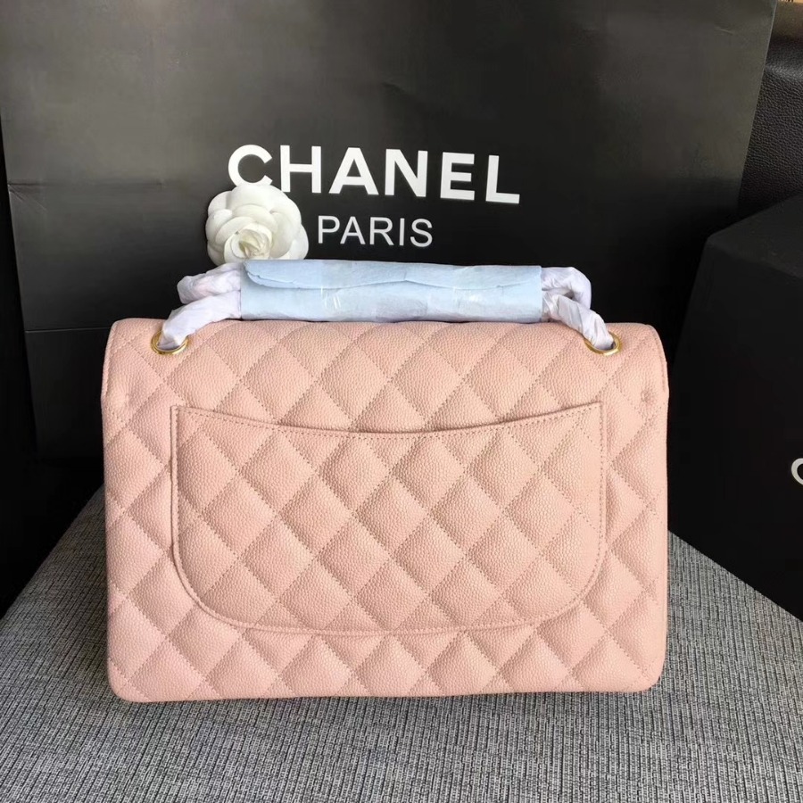 Chanel Handbag, Classic handbag, Grained Calfskin, A01113 30CM