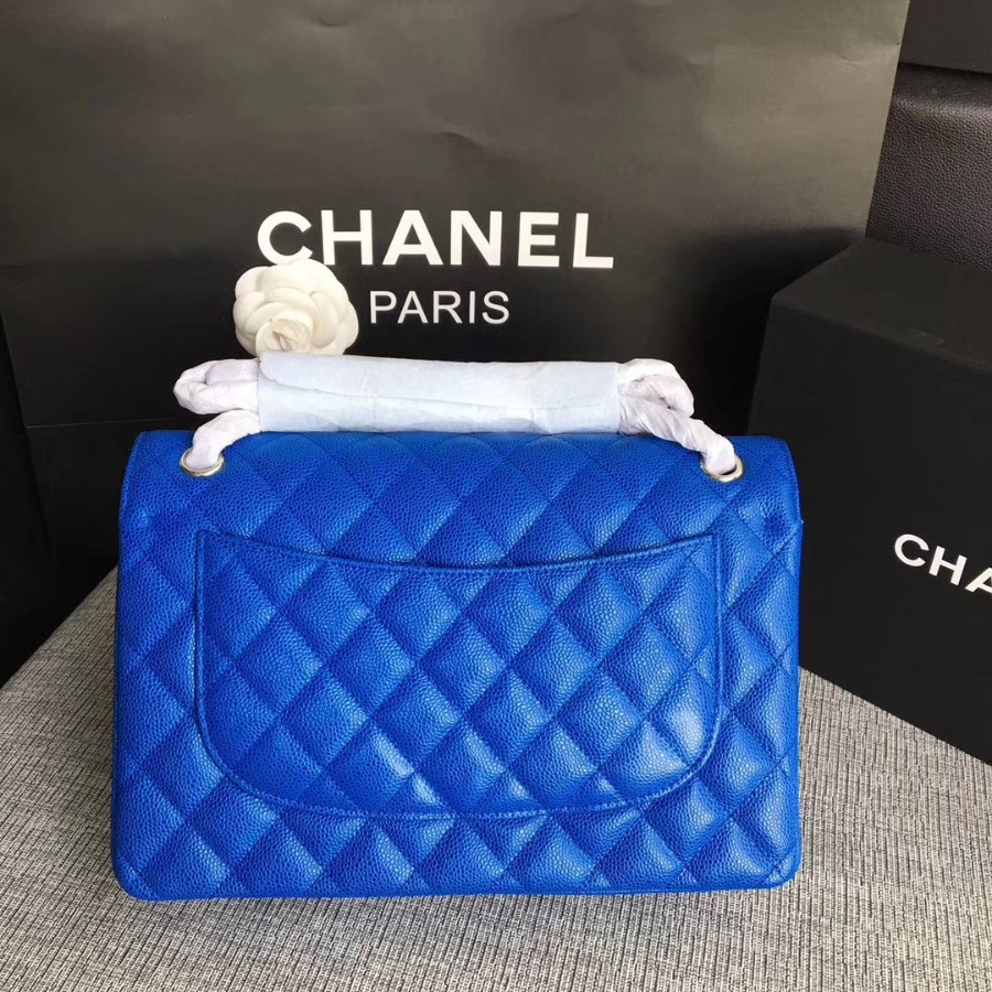 Chanel Handbag, Classic handbag, Grained Calfskin, A01113 30CM