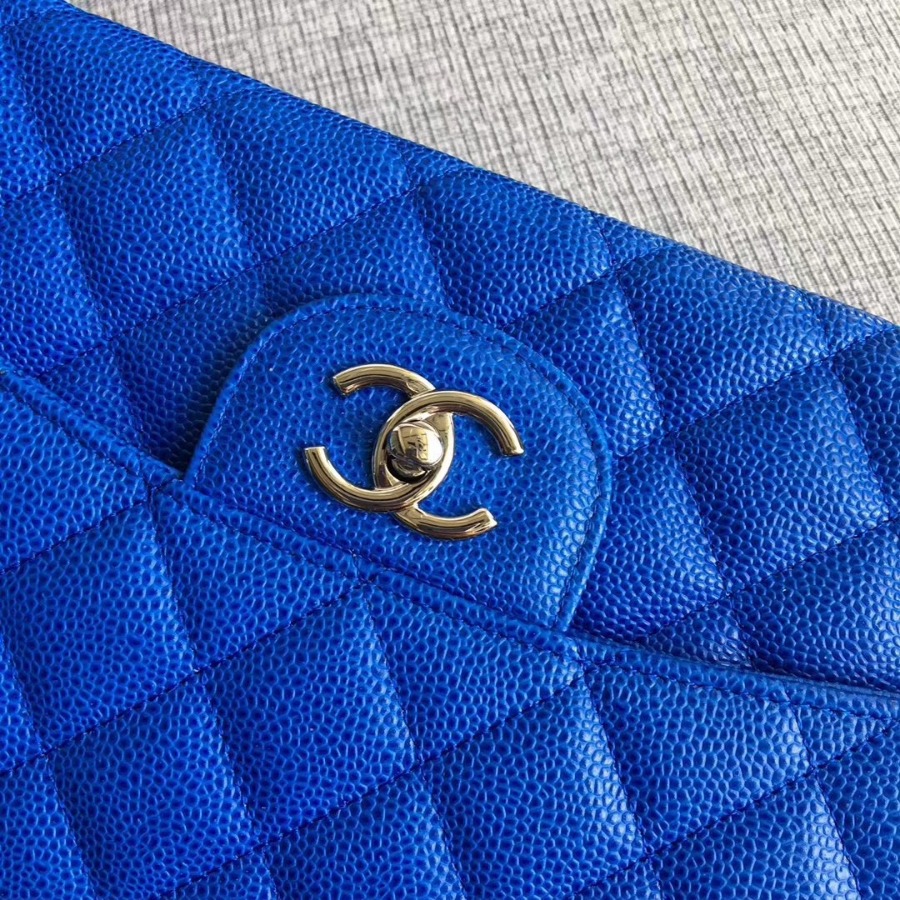 Chanel Handbag, Classic handbag, Grained Calfskin, A01113 30CM