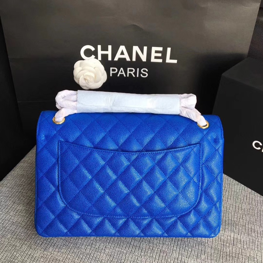 Chanel Handbag, Classic handbag, Grained Calfskin, A01113 30CM