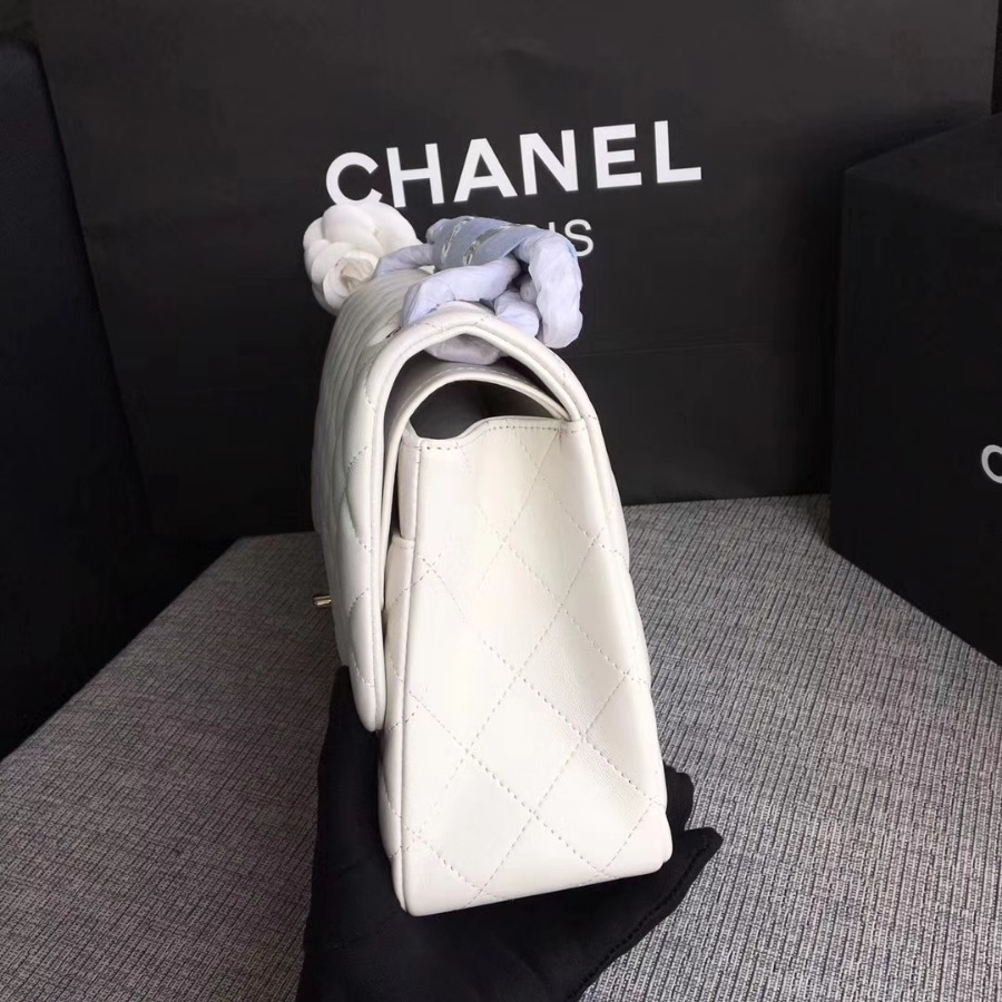 Chanel Handbag, Classic handbag, LAMBSKIN, A01113 30CM