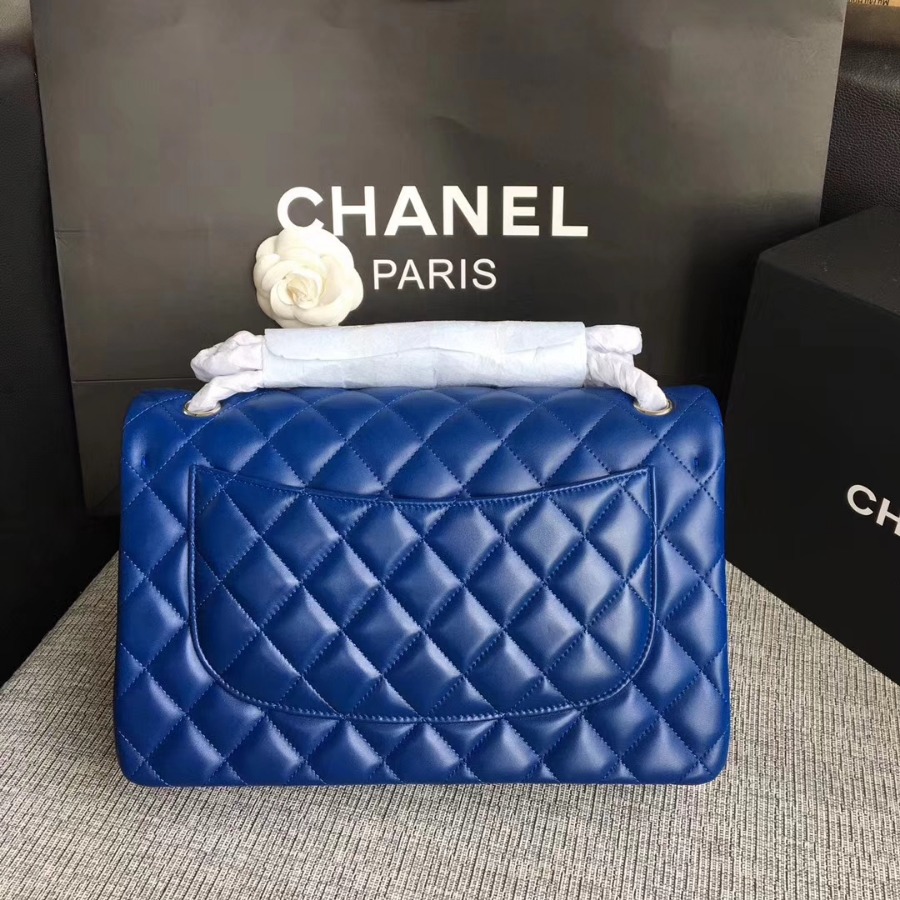 Chanel Handbag, Classic handbag, LAMBSKIN, A01113 30CM