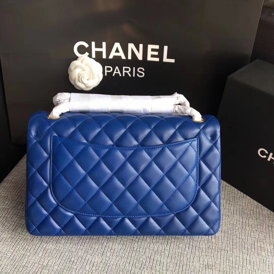 Chanel Handbag, Classic handbag, LAMBSKIN, A01113 30CM