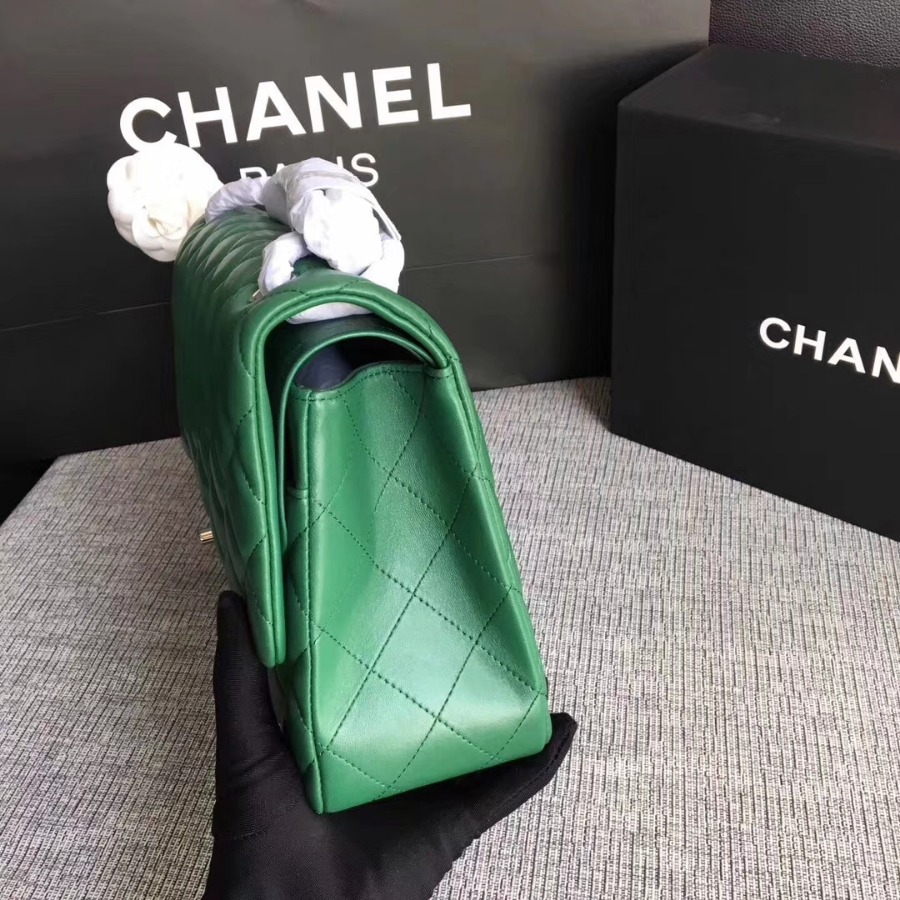 Chanel Handbag, Classic handbag, LAMBSKIN, A01113 30CM