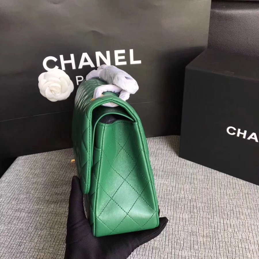 Chanel Handbag, Classic handbag, LAMBSKIN, A01113 30CM