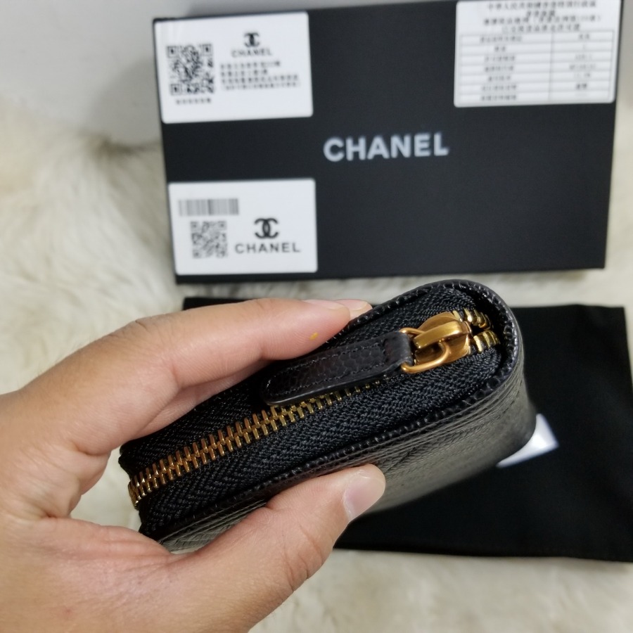 CHANEL WALLETS, CAVIAR CALFSKIN