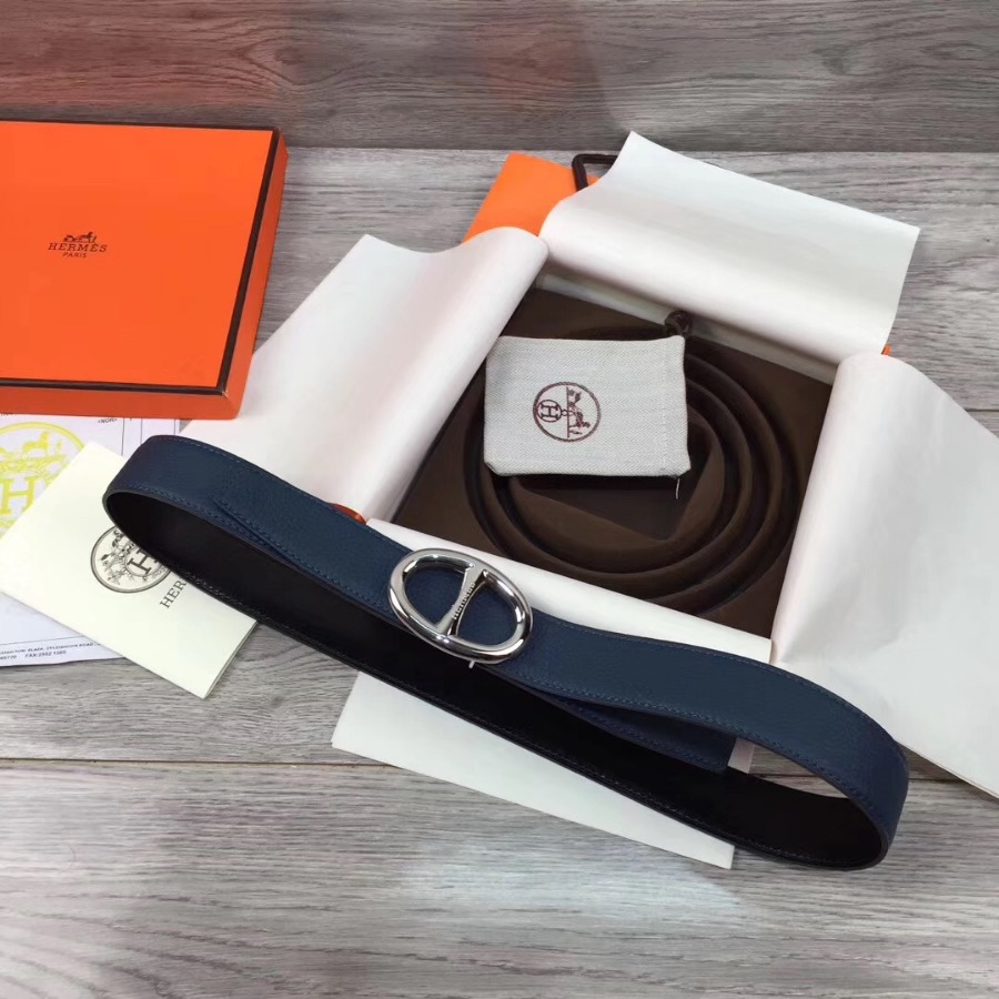 Hermes belt buckle & Reversible leather, Original Quality, 32MM