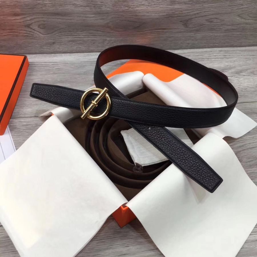 Hermes belt buckle & Reversible leather, Original Quality, 32MM