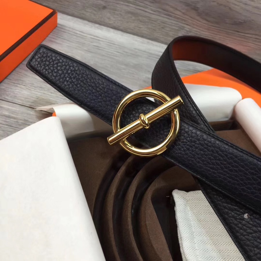 Hermes belt buckle & Reversible leather, Original Quality, 32MM