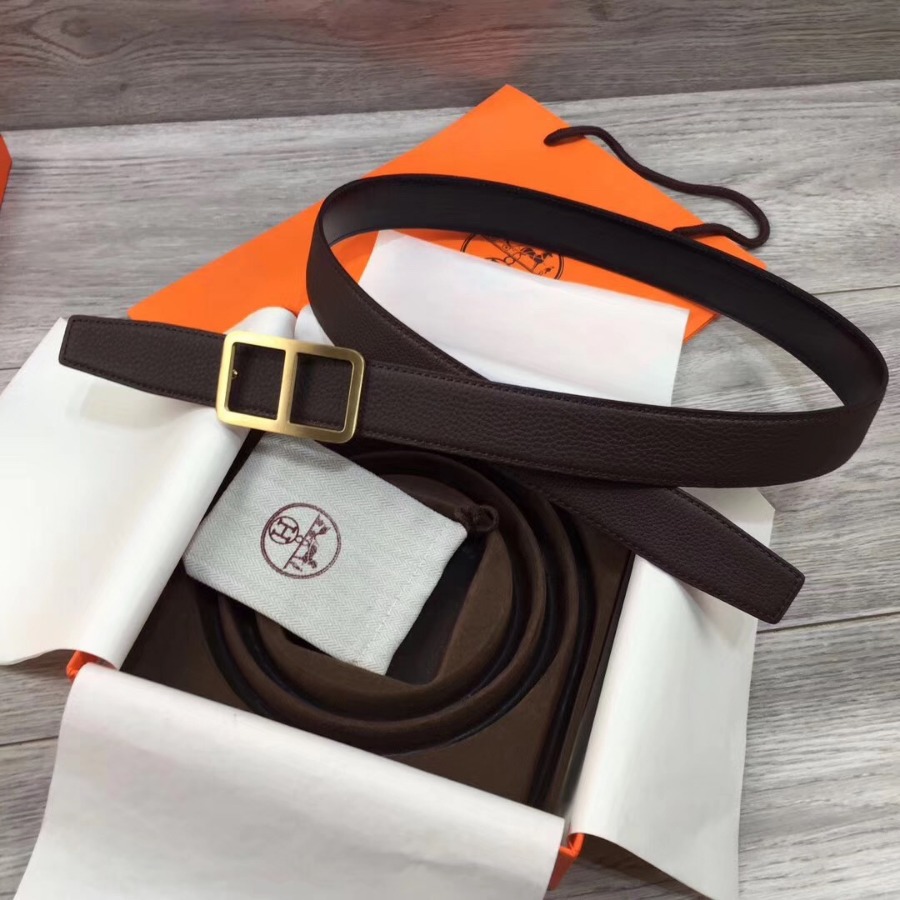 Hermes belt buckle & Reversible leather, Original Quality, 32MM