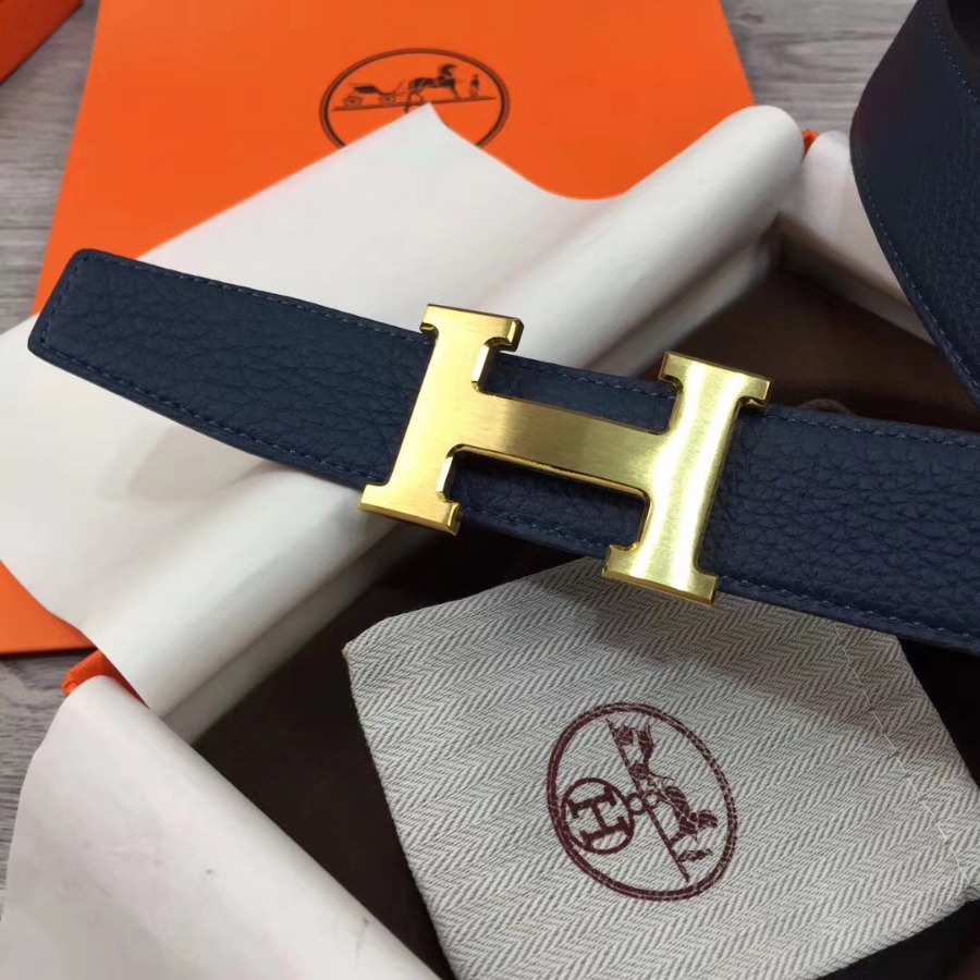 Hermes belt buckle & Reversible leather, Original Quality, 32MM