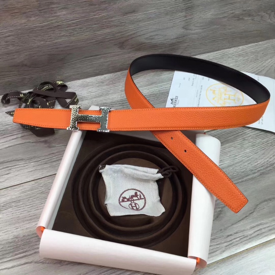 Hermes belt buckle & Reversible leather, Original Quality, 32MM