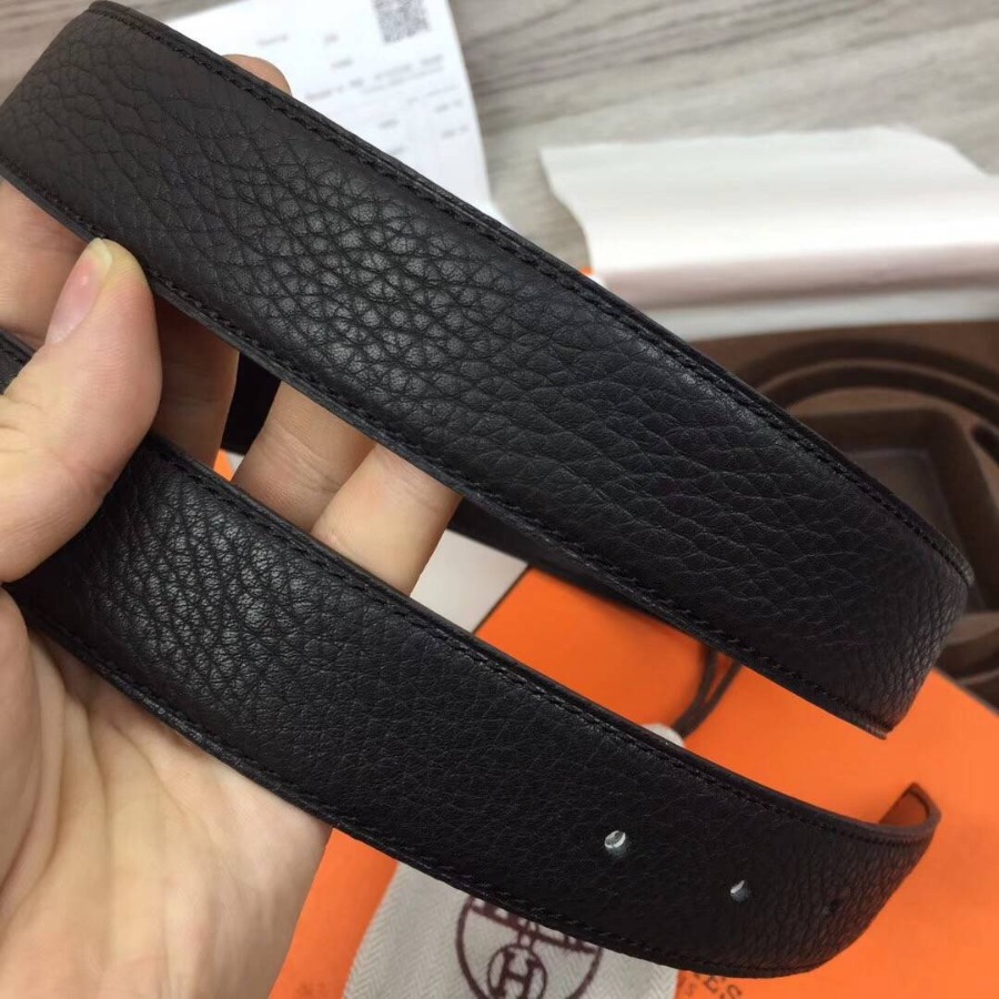 Hermes belt buckle & Reversible leather, Original Quality, 32MM