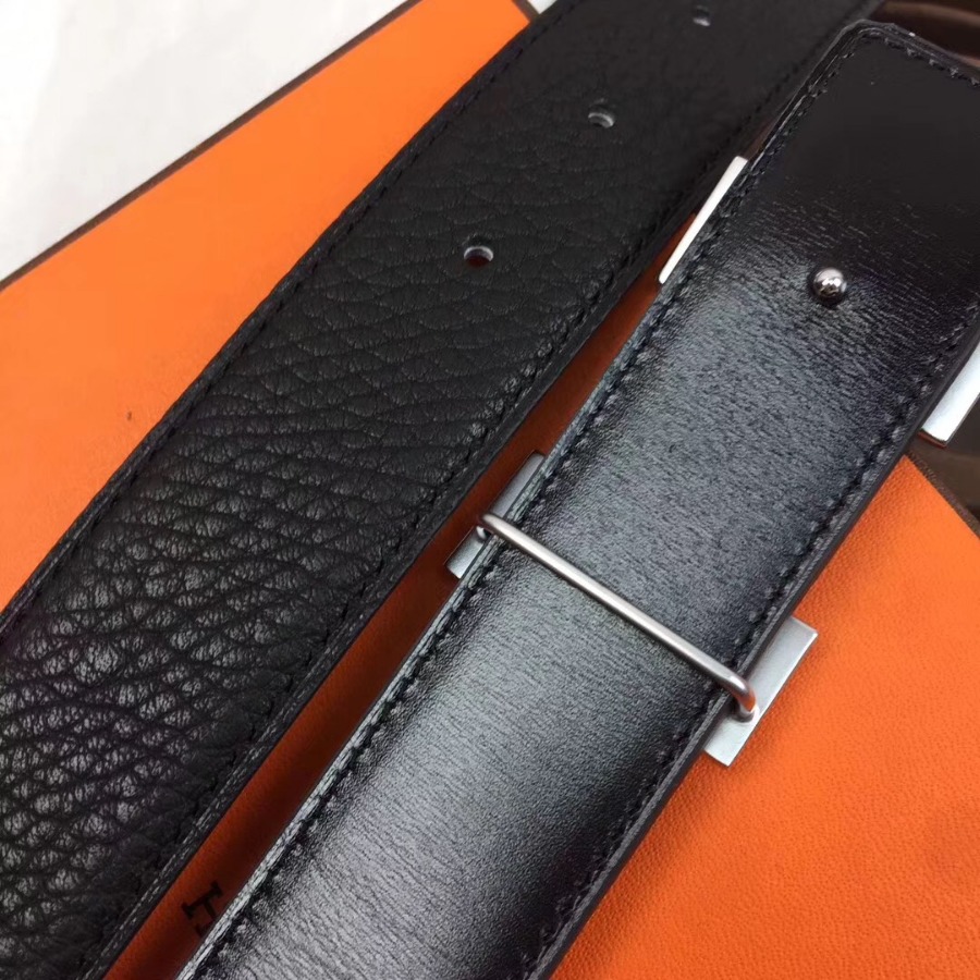 Hermes belt buckle & Reversible leather, Original Quality, 32MM