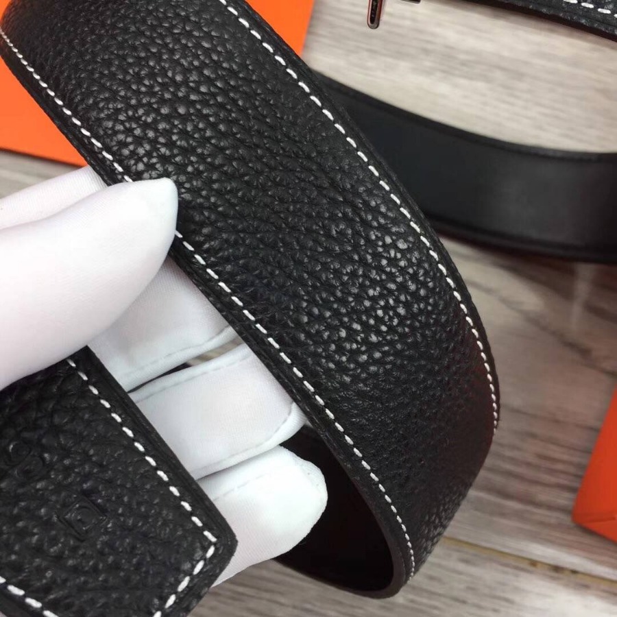 Hermes H belt buckle & Reversible leather, Original Quality 38MM