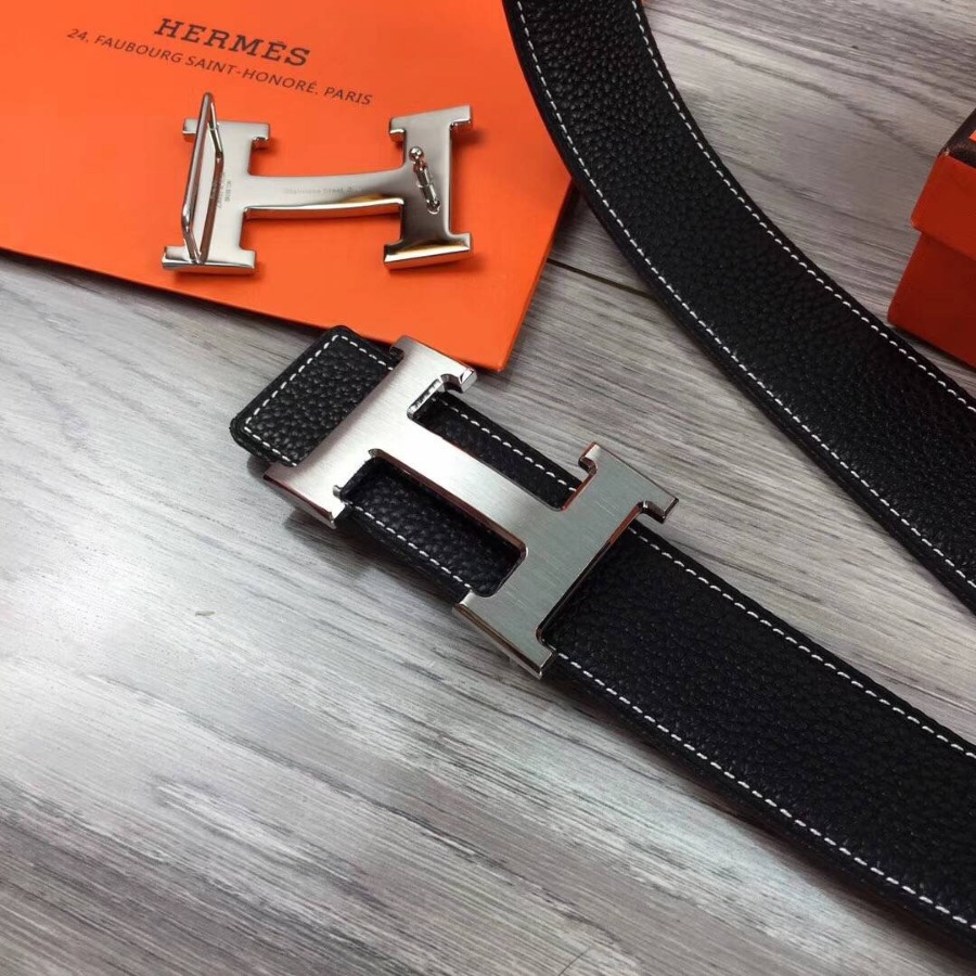 Hermes H belt buckle & Reversible leather, Original Quality 38MM