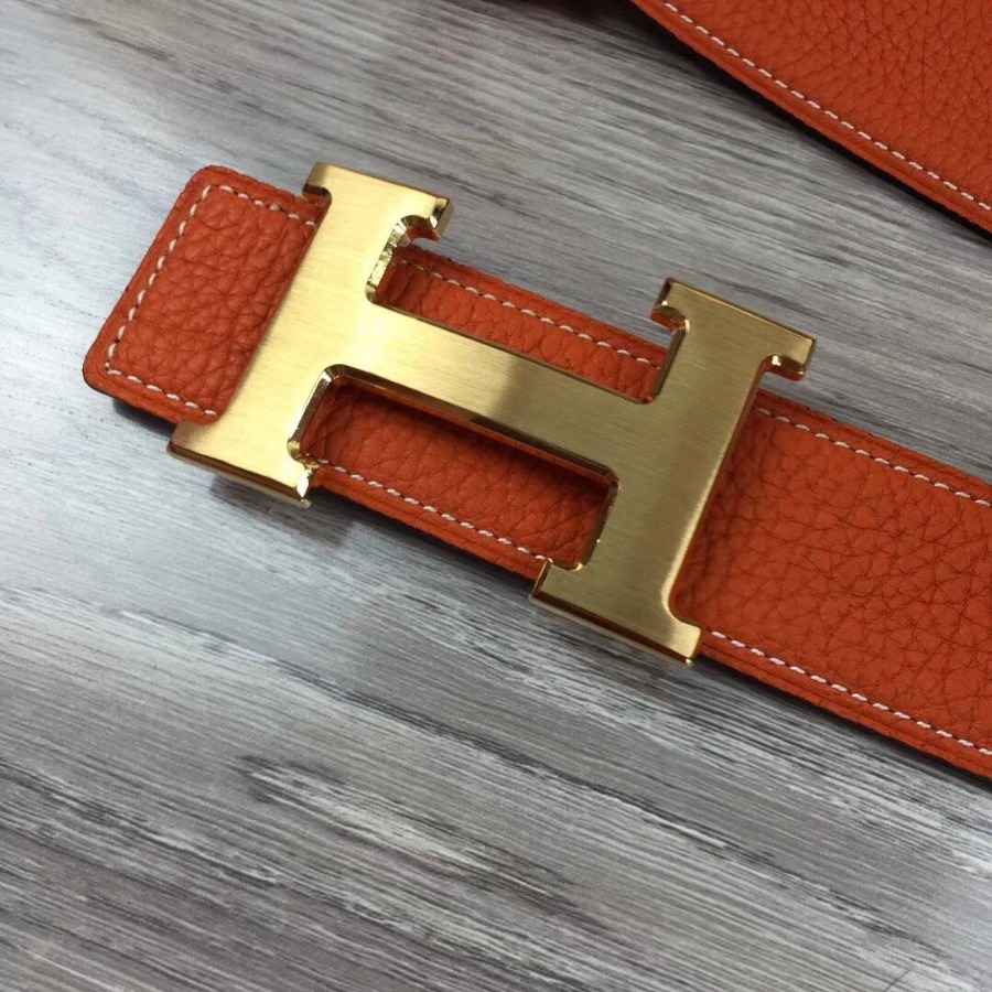 Hermes H belt buckle & Reversible leather, Original Quality 38MM