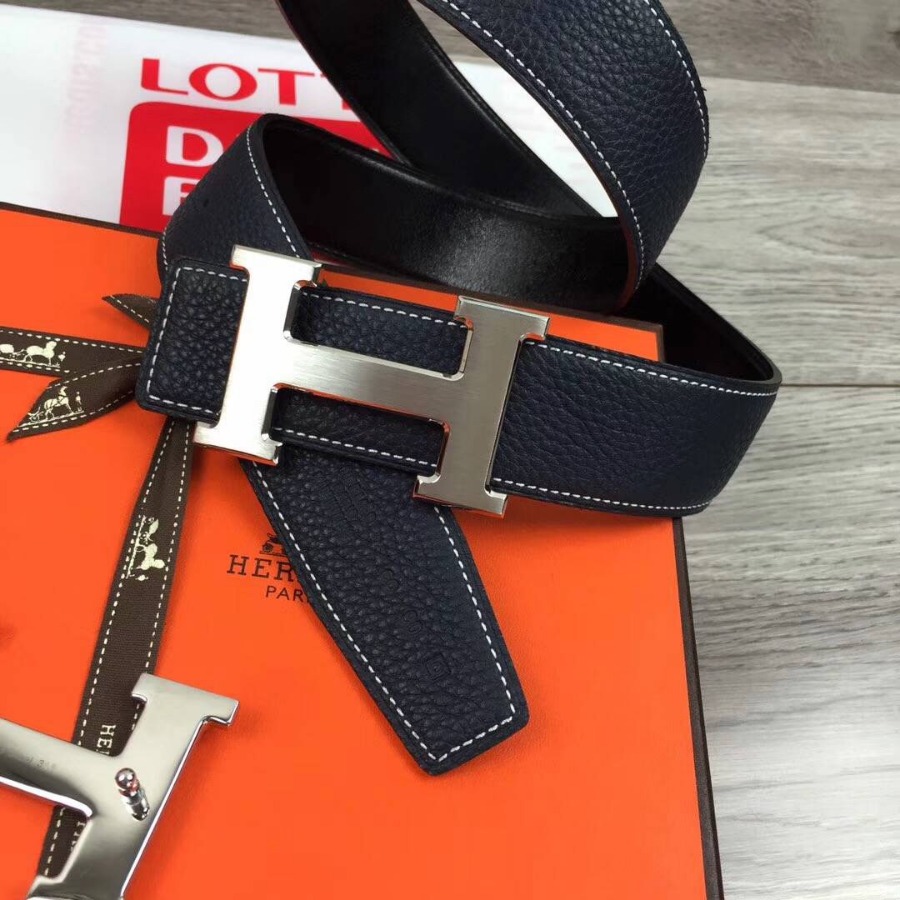 Hermes H belt buckle & Reversible leather, Original Quality 38MM