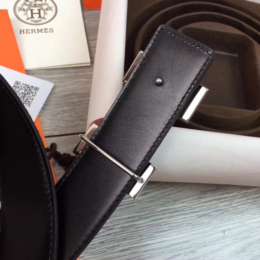 Hermes H belt buckle & Reversible leather, Original Quality 38MM