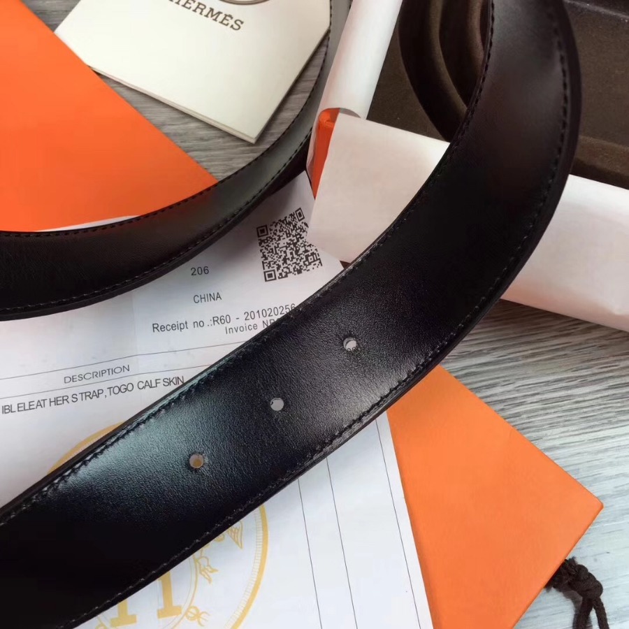 Hermes H belt buckle & Reversible leather, Original Quality 38MM