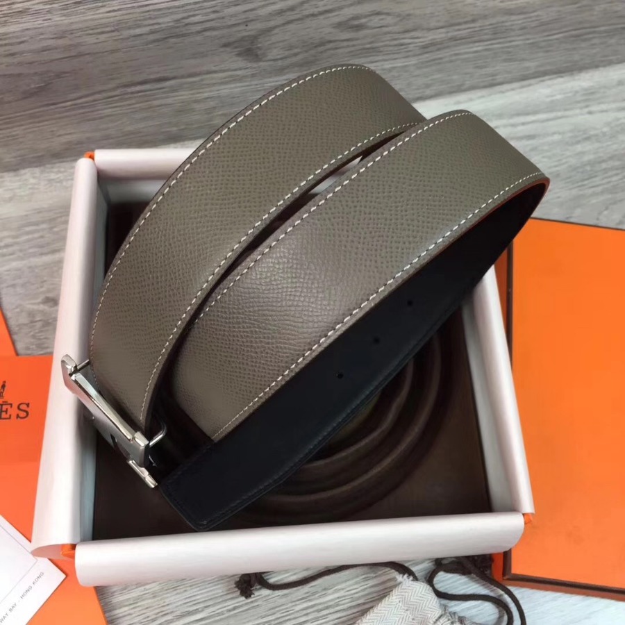 Hermes H belt buckle & Reversible leather, Original Quality 38MM