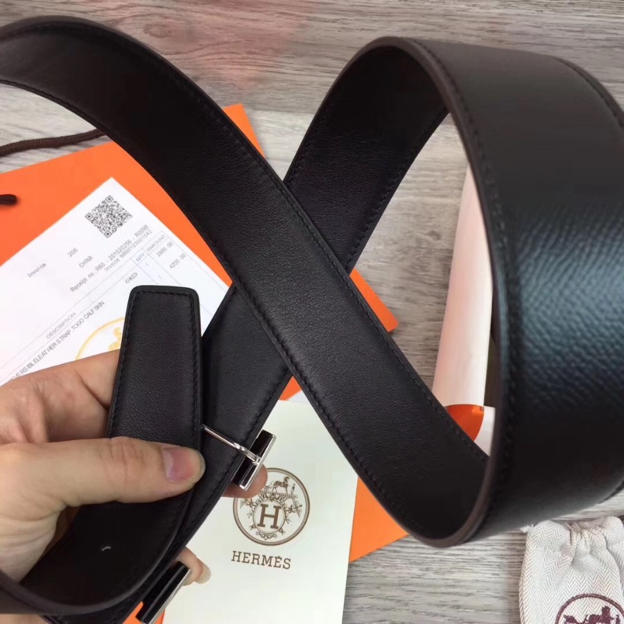Hermes H belt buckle & Reversible leather, Original Quality 38MM