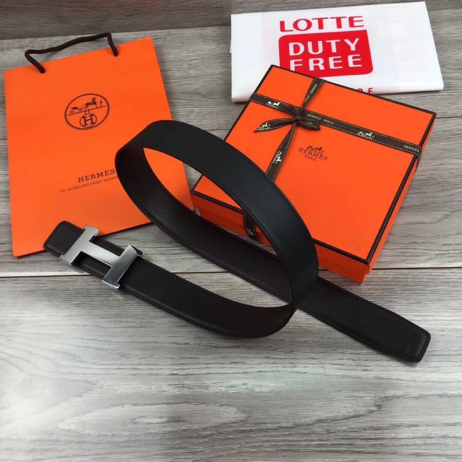 Hermes H belt buckle & Reversible leather, Original Quality 42MM
