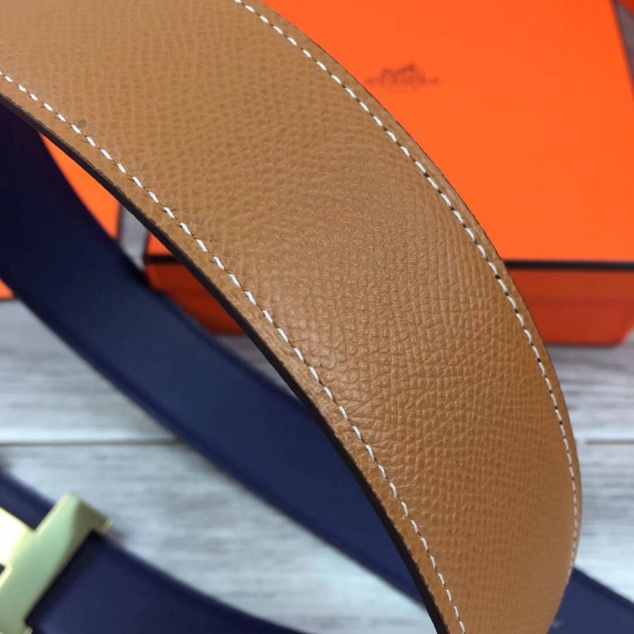 Hermes H belt buckle & Reversible leather, Original Quality 42MM