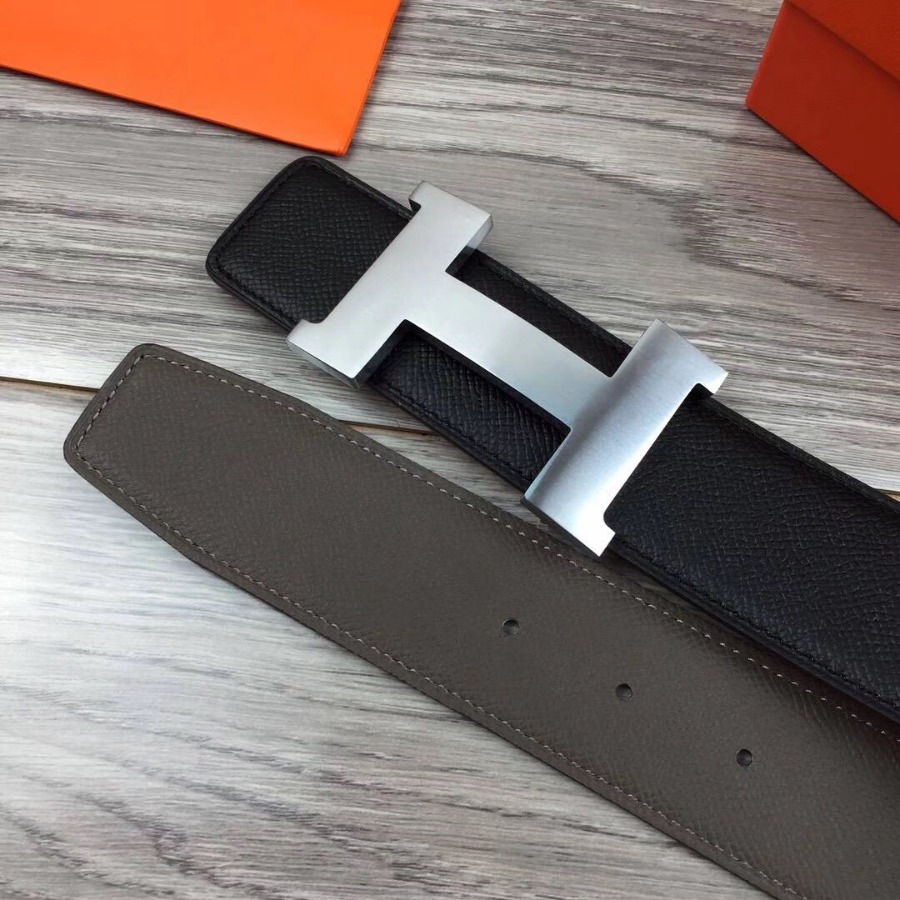 Hermes H belt buckle & Reversible leather, Original Quality 42MM