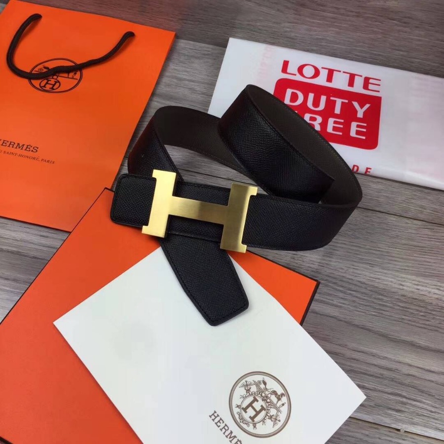 Hermes H belt buckle & Reversible leather, Original Quality 42MM