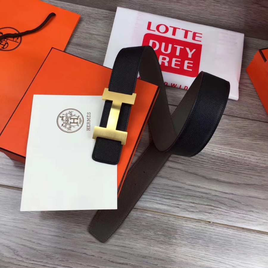 Hermes H belt buckle & Reversible leather, Original Quality 42MM