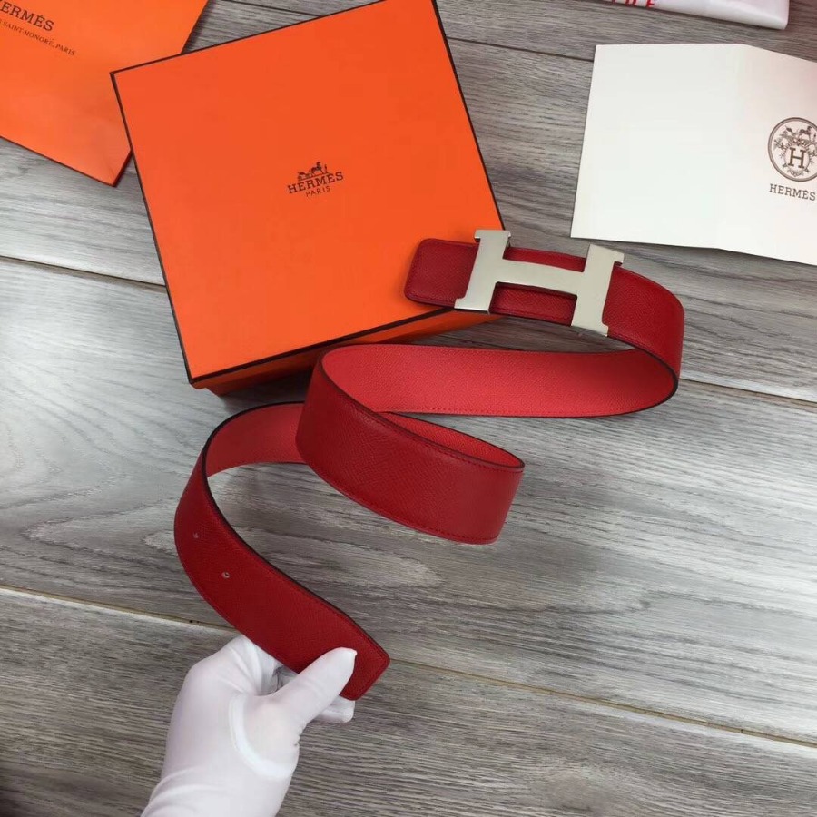 Hermes H belt buckle & Reversible leather, Original Quality 42MM