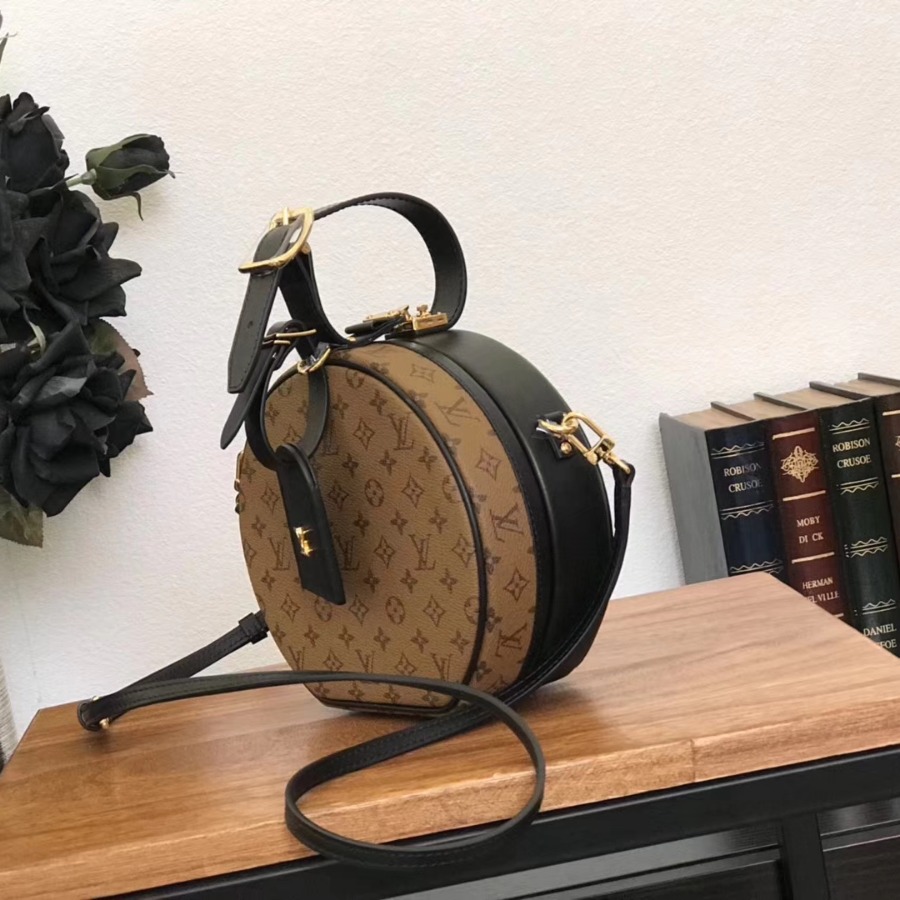 M43510, PETITE BOITE CHAPEAU, Louis Vuitton LV, Monogram canvas