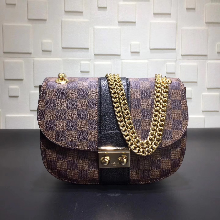 N64419, Wight Damier Ebene Canvas - Handbags, Louis Vuitton LV