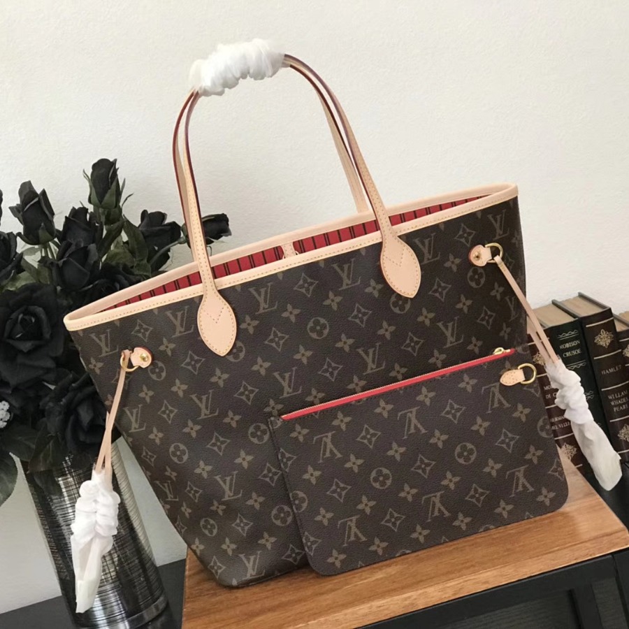 M41177, Louis Vuitton LV, NEVERFULL MM