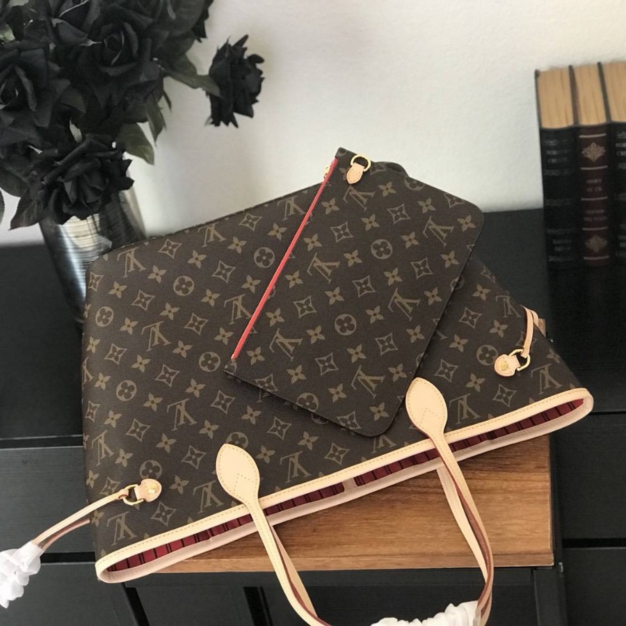 M41177, Louis Vuitton LV, NEVERFULL MM